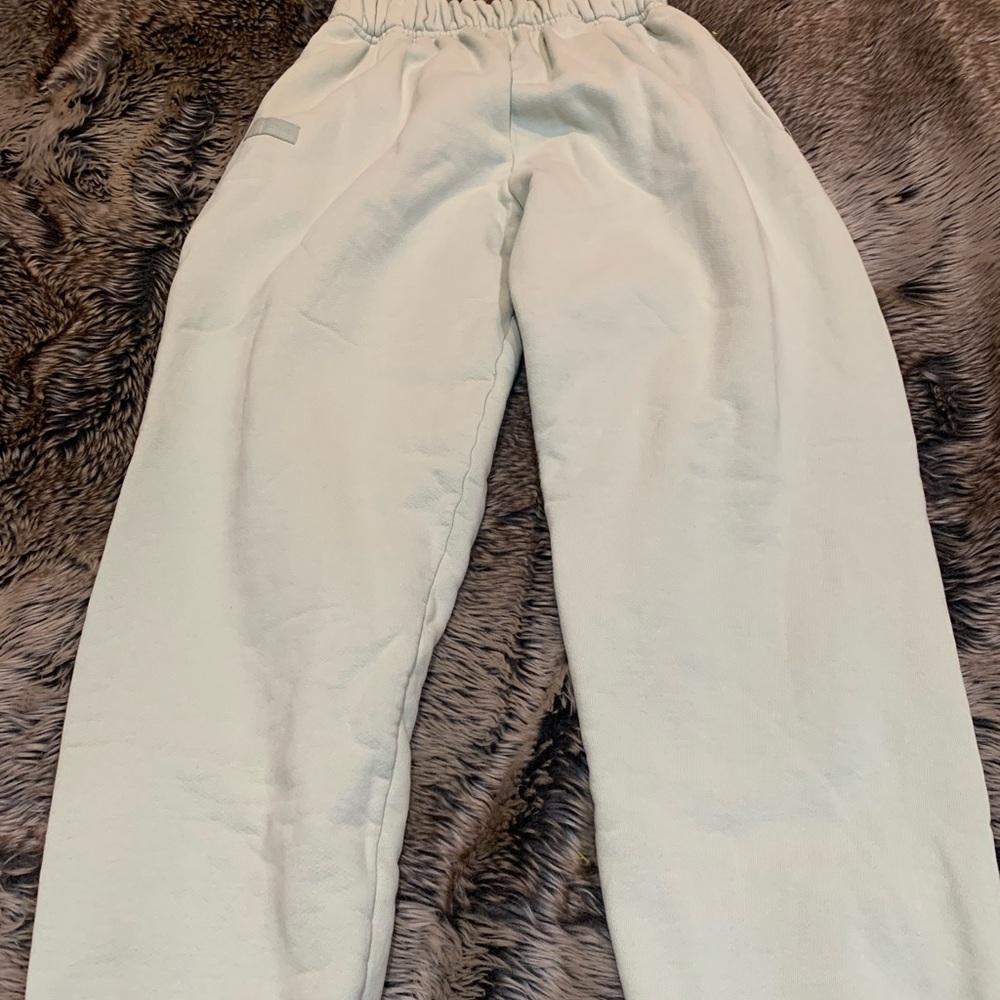 Set Active Los Angeles Heavyweight Sweatpants Joggers light mint Green Women's M - Picture 1 of 9